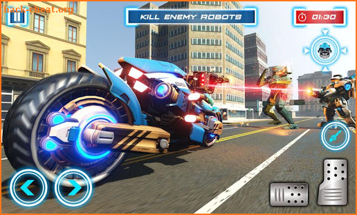 Ultimate Lion Robot Bike: Grand Robot Transform screenshot