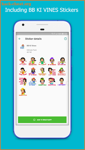 Ultimate Pack - WAStickerApps screenshot
