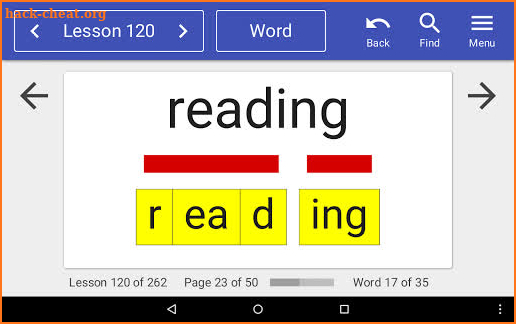 Ultimate Phonics Reading App screenshot