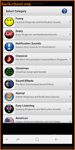 Ultimate Ringtones screenshot