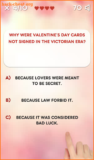 Ultimate St. Valentine's Day Quiz screenshot