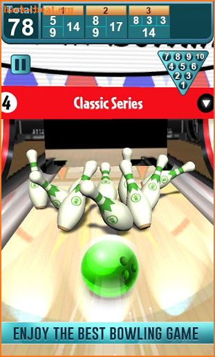 Ultimate Strike Bowling 3D - free bowling games screenshot