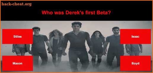 Ultimate Teen Wolf Trivia Game screenshot