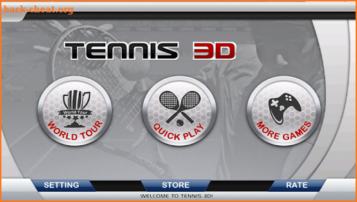 Ultimate Tennis 3D screenshot