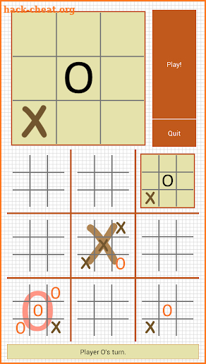 Ultimate Tic Tac Toe screenshot