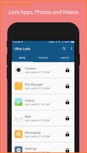 Ultra Lock - App Lock & Vault screenshot