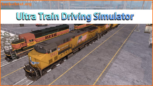 Ultra Train Driving Simulator screenshot