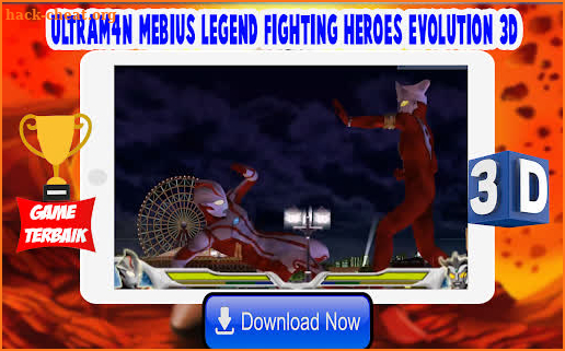 Ultrafighter3D : Mebius Legend Fighting Heroes screenshot