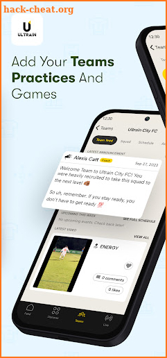 Ultrain: Sport Team Manager screenshot