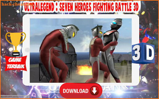 Ultralegend : Seven Heroes Fighting Battle 3D screenshot