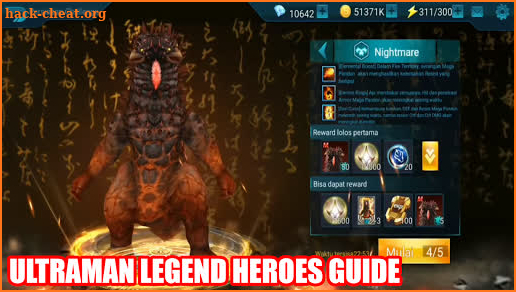 Ultraman Legend Heroes Guide screenshot