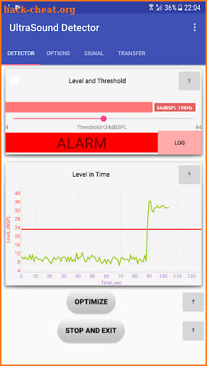 UltraSound Detector screenshot