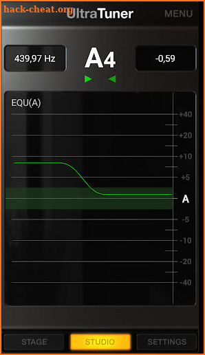 UltraTuner - Chromatic Tuner screenshot