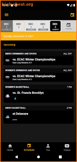 UMBC Retrievers screenshot