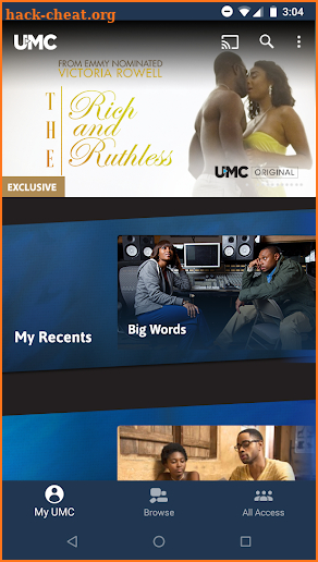 UMC screenshot