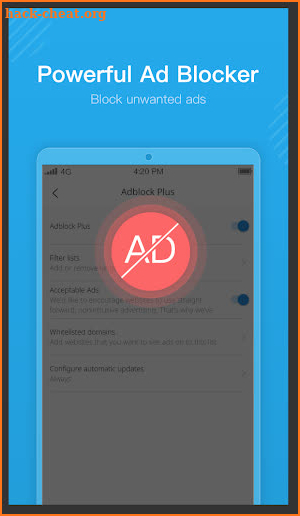 Ume Browser - Fast & Private & Ad Blocker screenshot