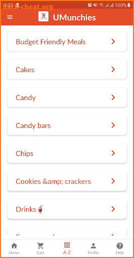 UMunchies - Snack Food Delivery screenshot