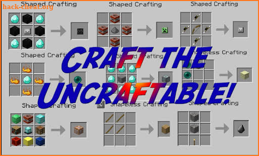 Un-Craftable Mod for Minecraft PE screenshot