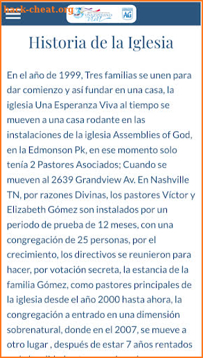 Una Esperanza Viva Nashville screenshot