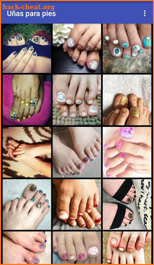 Uñas para Pies screenshot