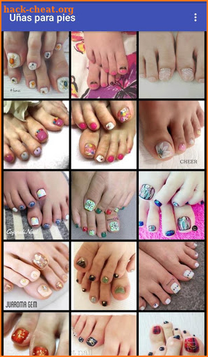 Uñas para Pies screenshot