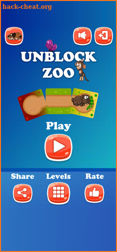 Unblock Animals Zoo Slide Tile Puzzle screenshot