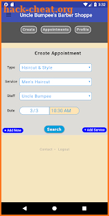 Uncle Bumpee's Barber Shoppe and Salon screenshot