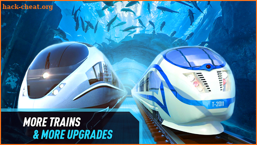 Undersea Water Stream Train screenshot