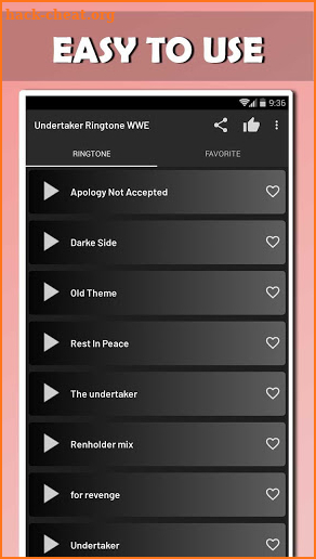 Undertaker Ringtone Free screenshot