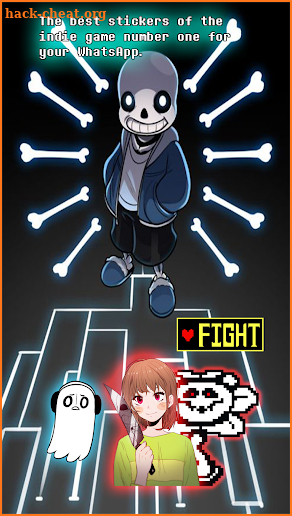 Undertale Stickers for WAStickerApps screenshot