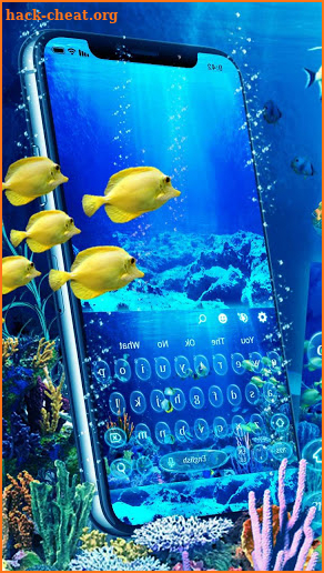 Underwater Aquarium Fish Keyboard screenshot