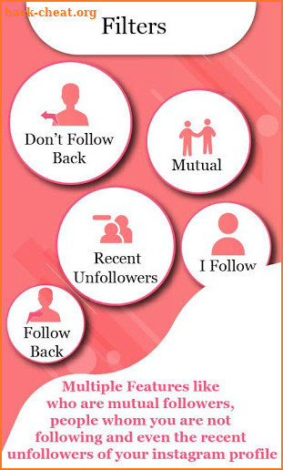 Unfollow - Fans & Unfollowers for Instagram screenshot