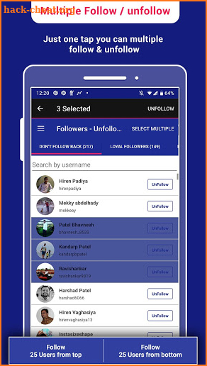 Unfollow For Insta - Unfollowers & Followers screenshot