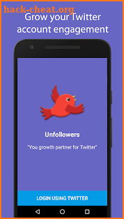 Unfollow for Twitter Pro screenshot