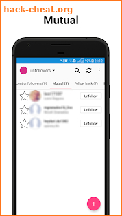 Unfollower for Instagram screenshot