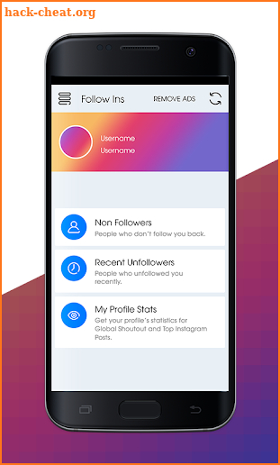 Unfollowers for Insta 2018 screenshot