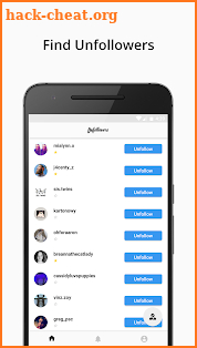Unfollowers for Instagram screenshot