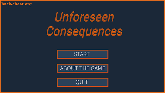 Unforeseen Consequences screenshot