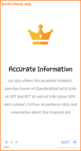 Uni US National University Rankings screenshot