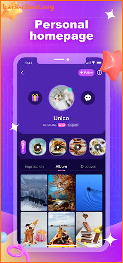 Unico screenshot