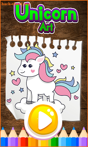 Unicorn Art - Unicorn painting & Unicorn Coloring screenshot