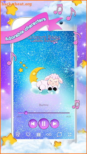 Unicorn Baby Lullaby Songs screenshot