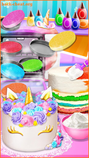 Unicorn Cake 1 - Unicorn Rainbow Food screenshot