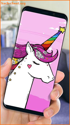 Unicorn Coloring Book 3D screenshot