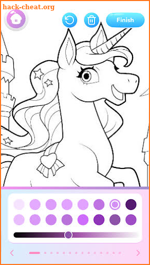 Unicorn Coloring Wonderland screenshot