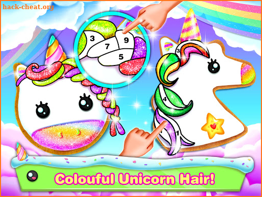 Unicorn Cookie Maker – Bakery Food Games screenshot