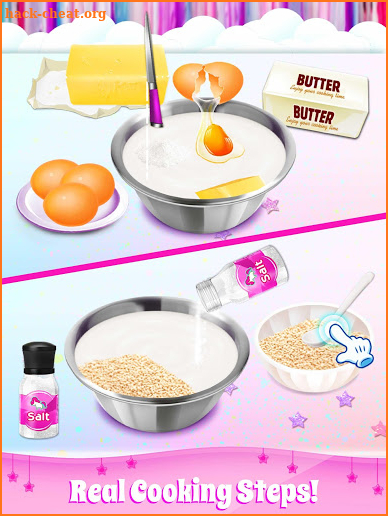 Unicorn Cupcake Cones - Cooking Games for Girls screenshot