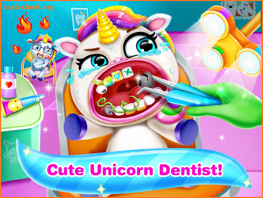 Unicorn Dentist Surgery – Crazy Kids Dentist Game screenshot