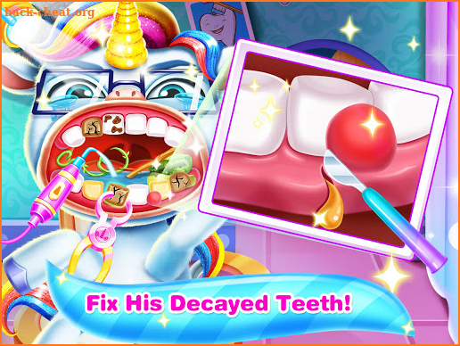 Unicorn Dentist Surgery – Crazy Kids Dentist Game screenshot