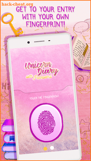 Unicorn Diary with Password 🦄 screenshot